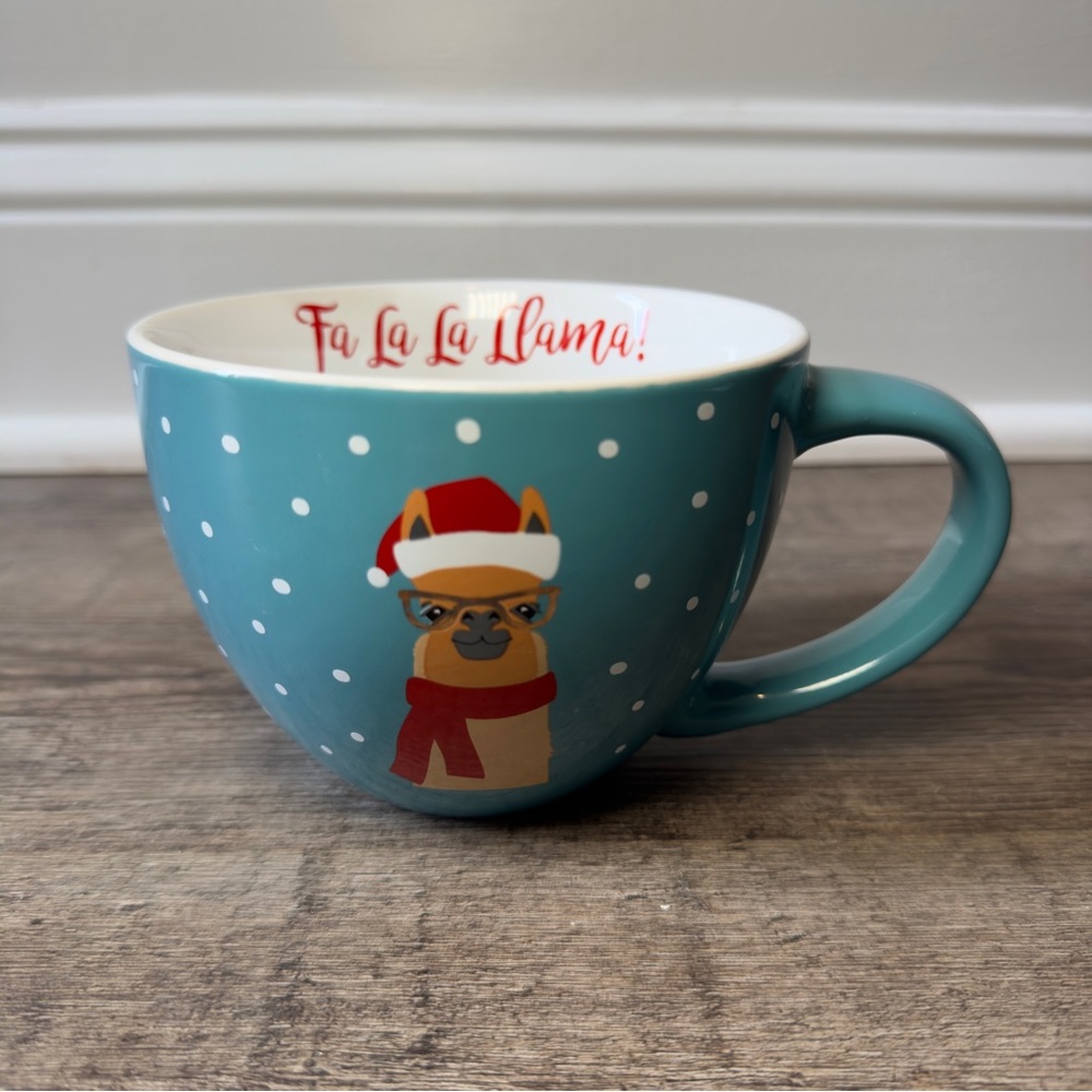 Holiday Llama Coffee Mug